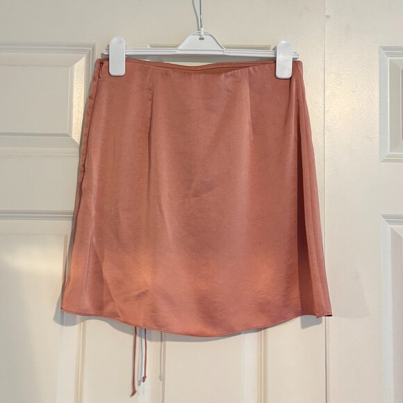 Aritzia Wilfred Allusion Skirt Sz 10 Heirloom Pink - Picture 4 of 5